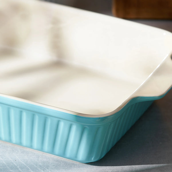 Wedding White Porcelain Baking Dish - Set of 1