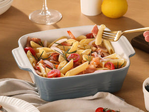 Wedding White Square Baking Dish - Set of 1