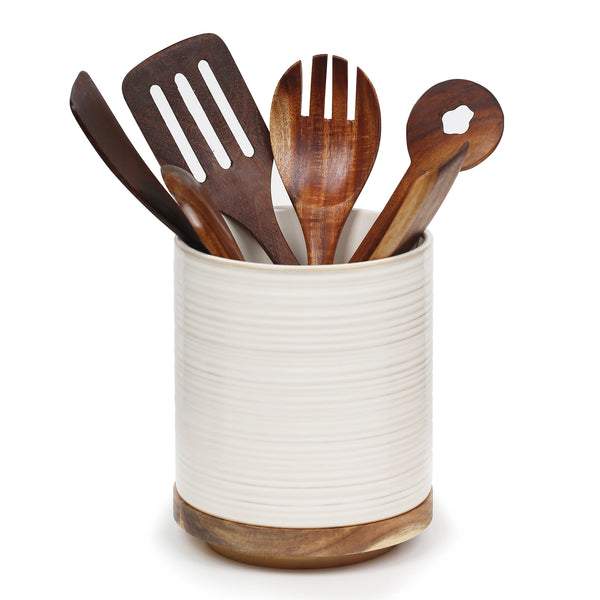 Farmhouse Utensil Holder - Set of 1