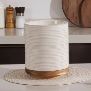 Farmhouse Utensil Holder - Set of 1