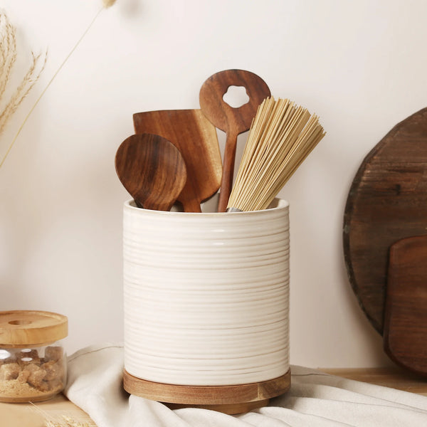 Farmhouse Utensil Holder - Set of 1