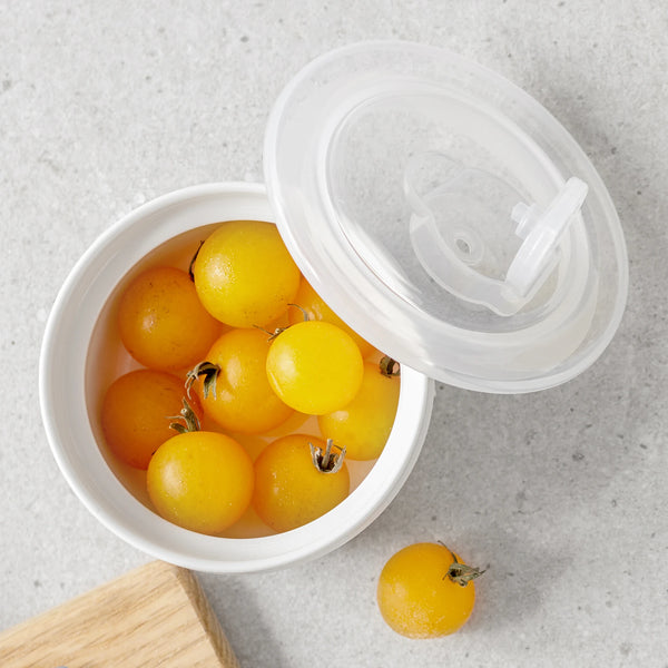Wedding White Porcelain Covered Ramekins, Multi-Size - Set of 6