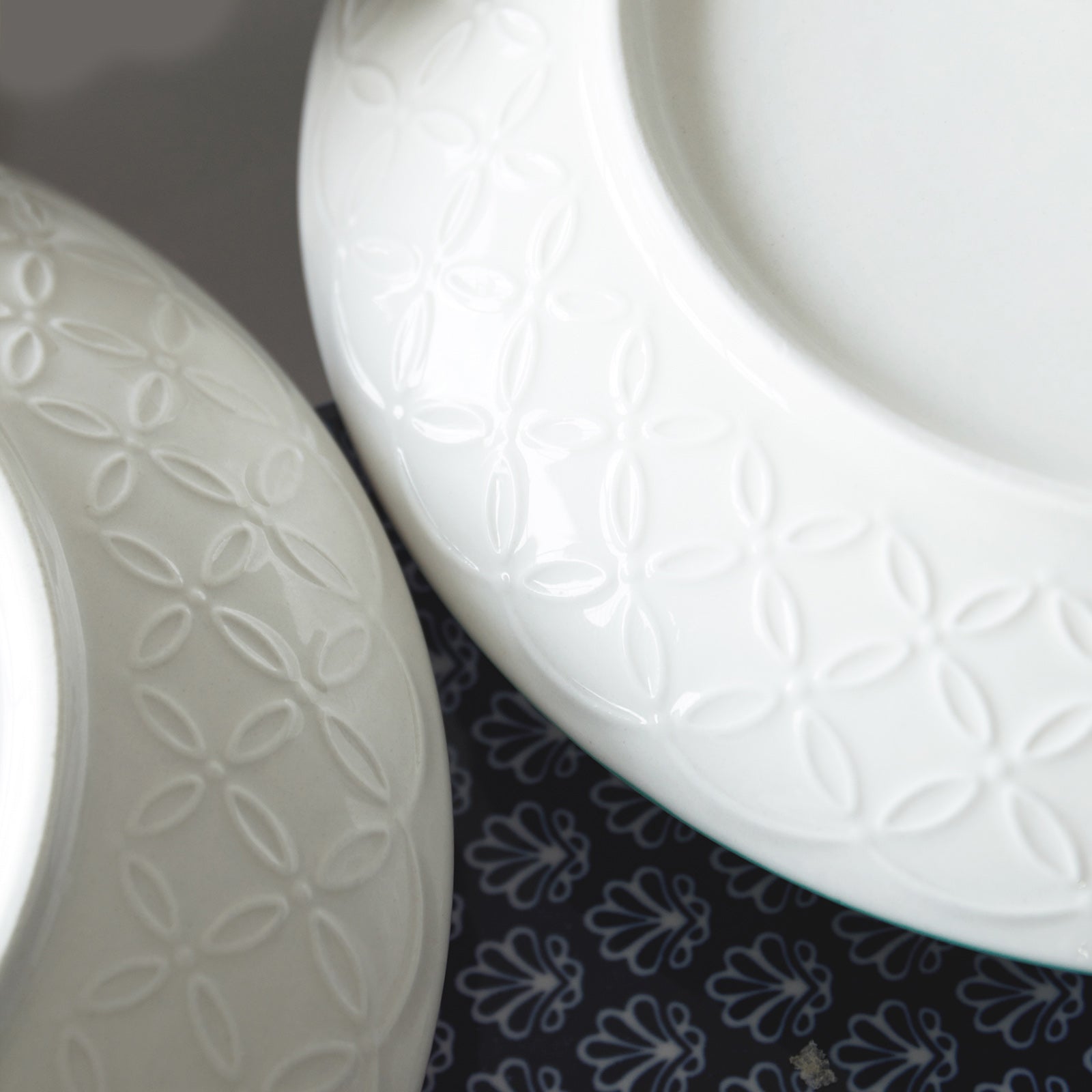 Vibrant Ceramic Salad Plates - Set of 6
