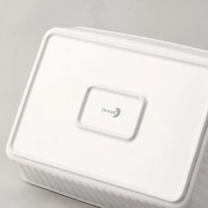 Wedding White Porcelain Baking Dish - Set of 1