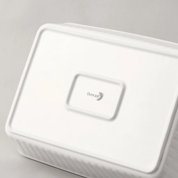 Wedding White Porcelain Baking Dish - Set of 1