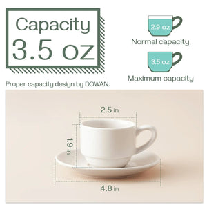 Espresso Coffee Cups Set