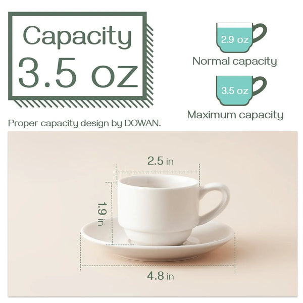 Espresso Coffee Cups Set