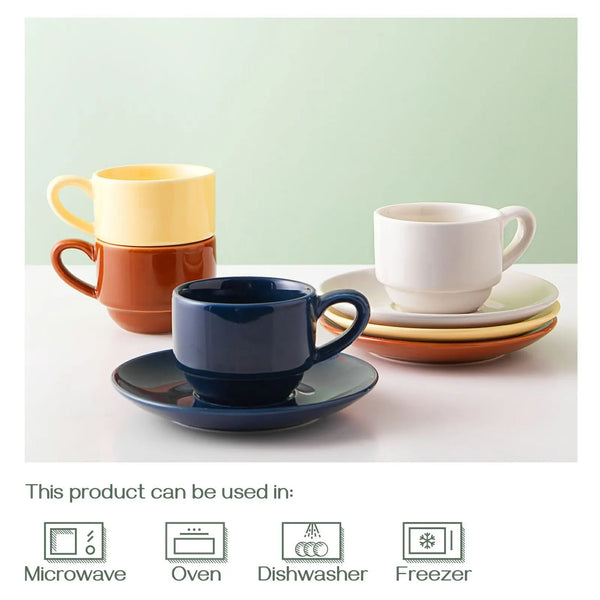 Espresso Coffee Cups Set