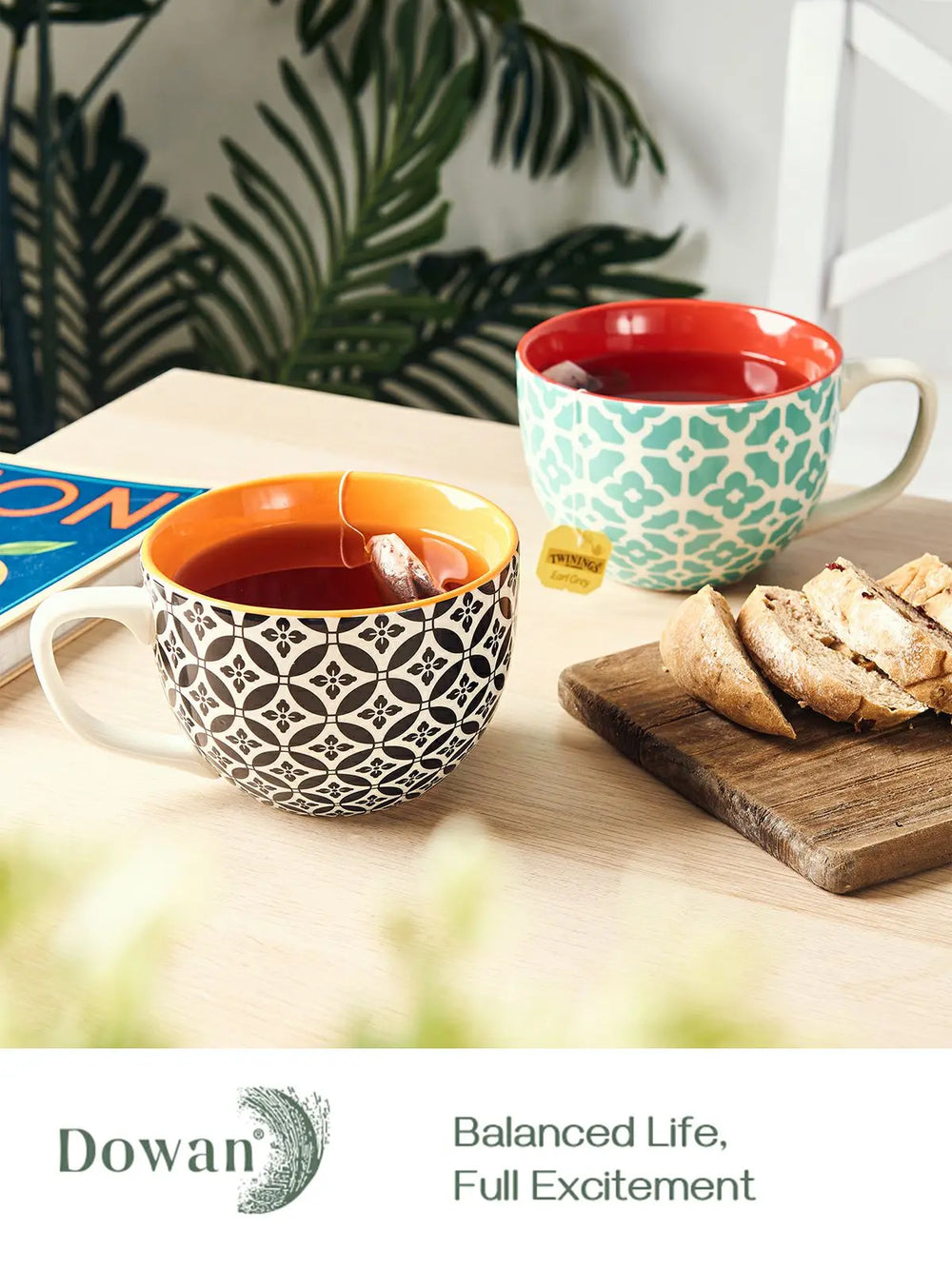 Large Coffee Mugs Set of 4