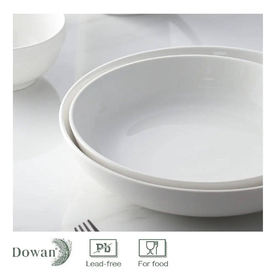 Large White Serving Bowls - Dowan? – Dowan®