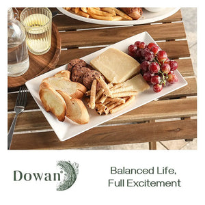 Rectangular Dinner Plates - Set of 3