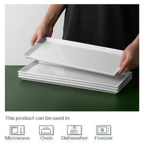 Rectangular-Plates-with-Food