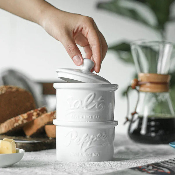 Salt Cellar with Lid