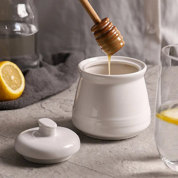 Sugar Bowl with Spoon