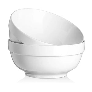 White Mixing Bowls