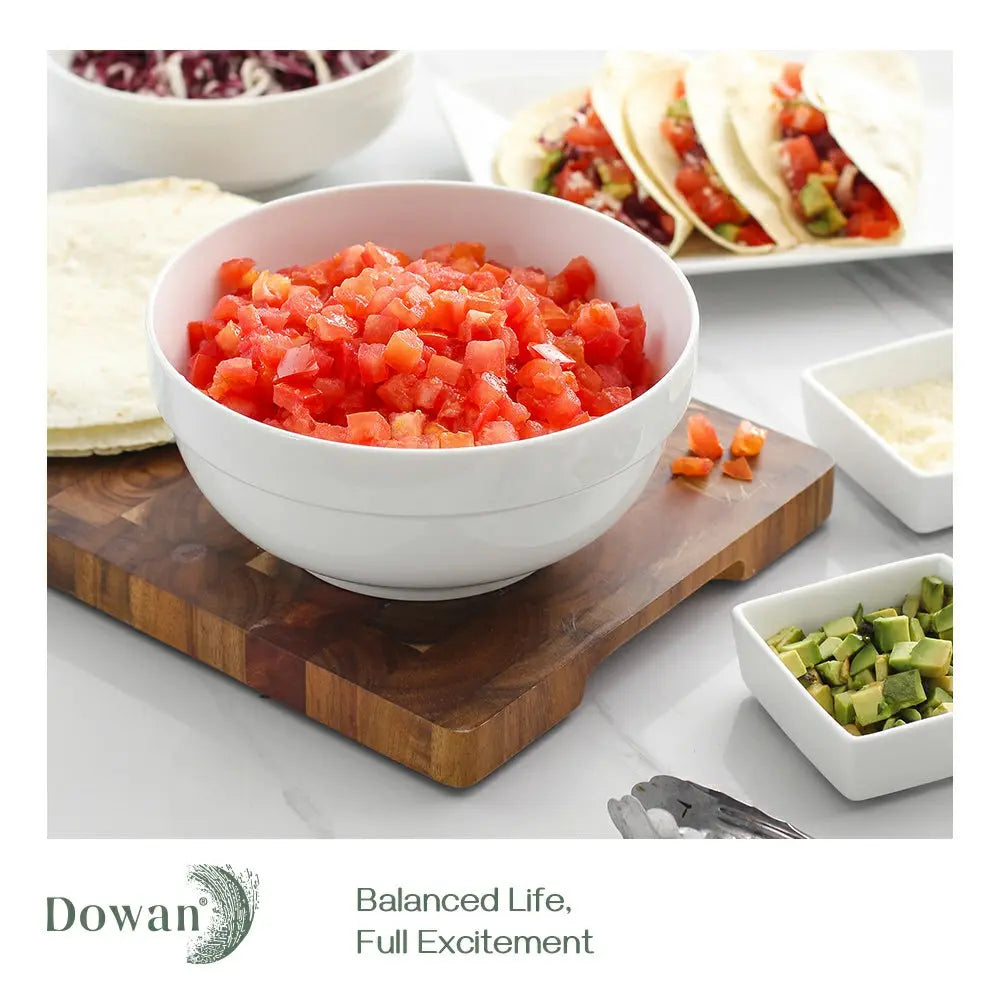White Mixing Bowls