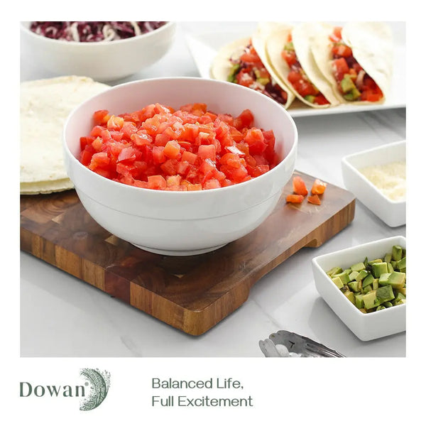 White Mixing Bowls