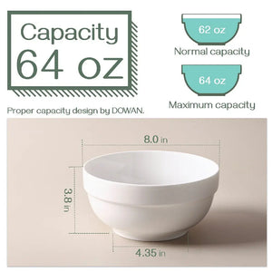 White Mixing Bowls