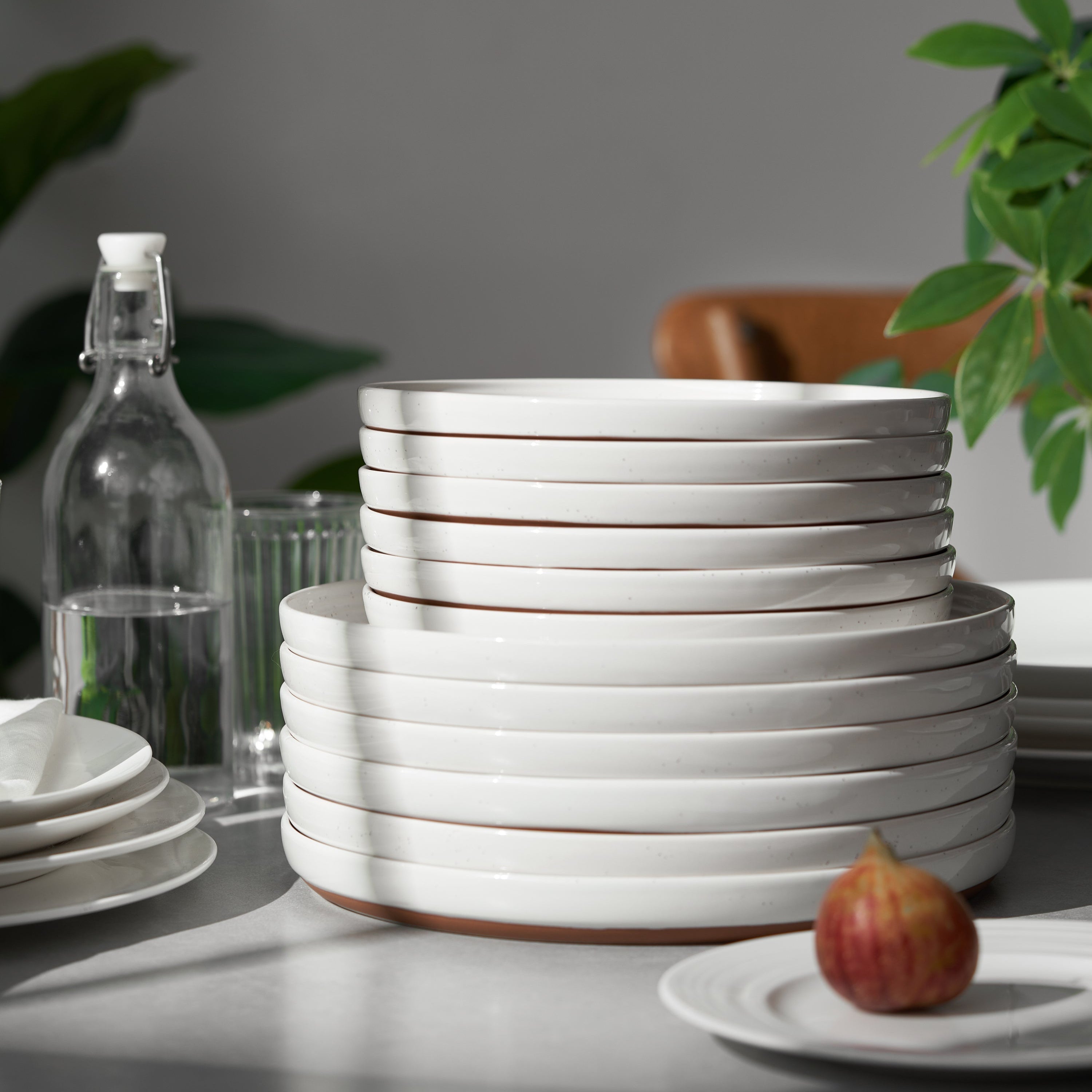 Pebblone Dinner Plates - Set of 6 - Dinnerware