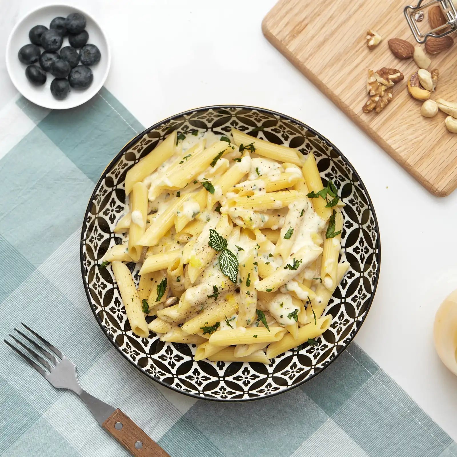 Mosaian Pasta Bowls - Set of 4 - Thumbnail 4