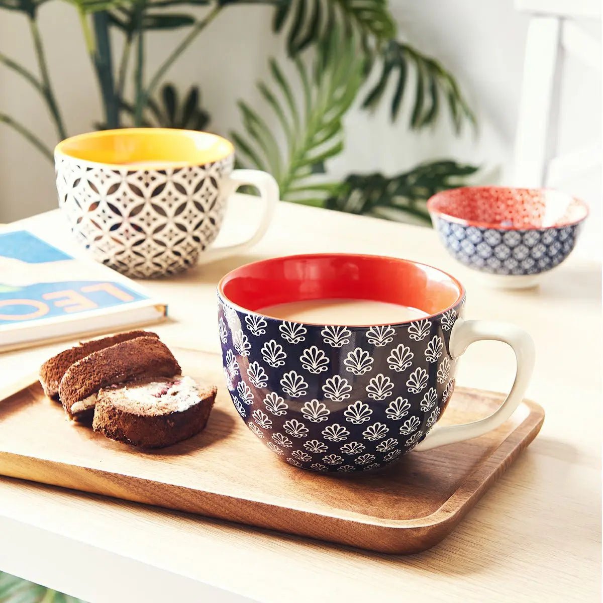 Mosaian Coffee Mugs - Set of 4 - Thumbnail 5