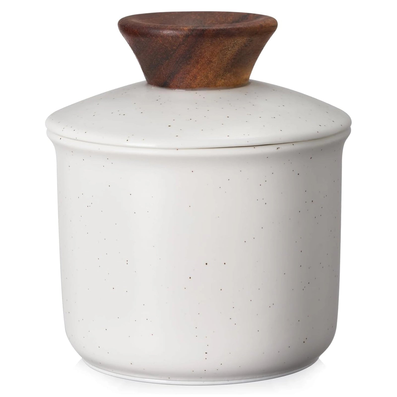 Pebblone Butter Crock with Lid - Set of 1 - Thumbnail 3