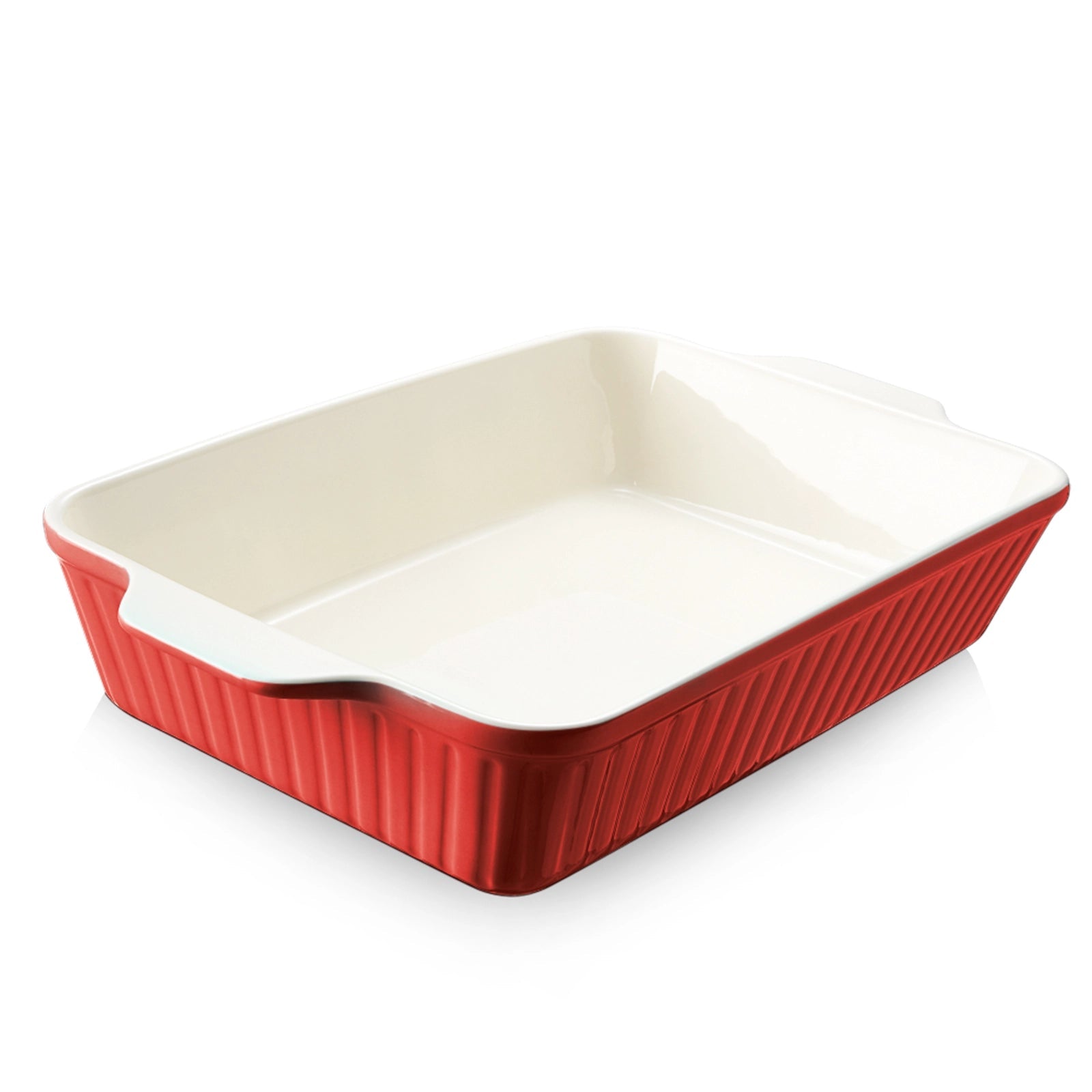 Wedding White Porcelain Baking Dish - Set of 1