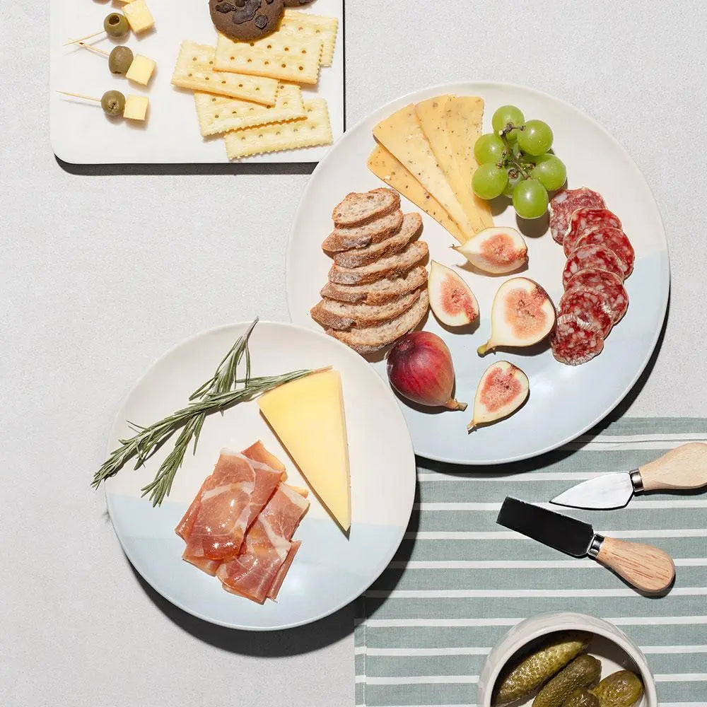 Ceramic Dinner Plates Set of 4 - 10 Inches Leisure.