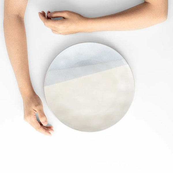 Ceramic Dinner Plates Set of 4 - 10 Inches Leisure.