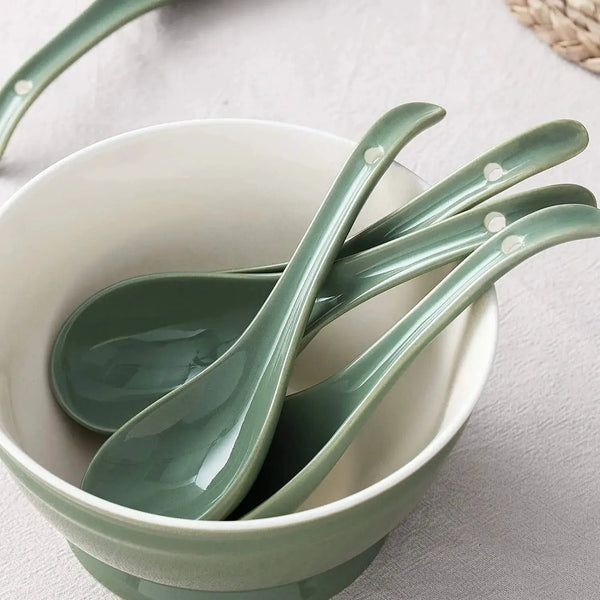 Ceramic Soup Spoon