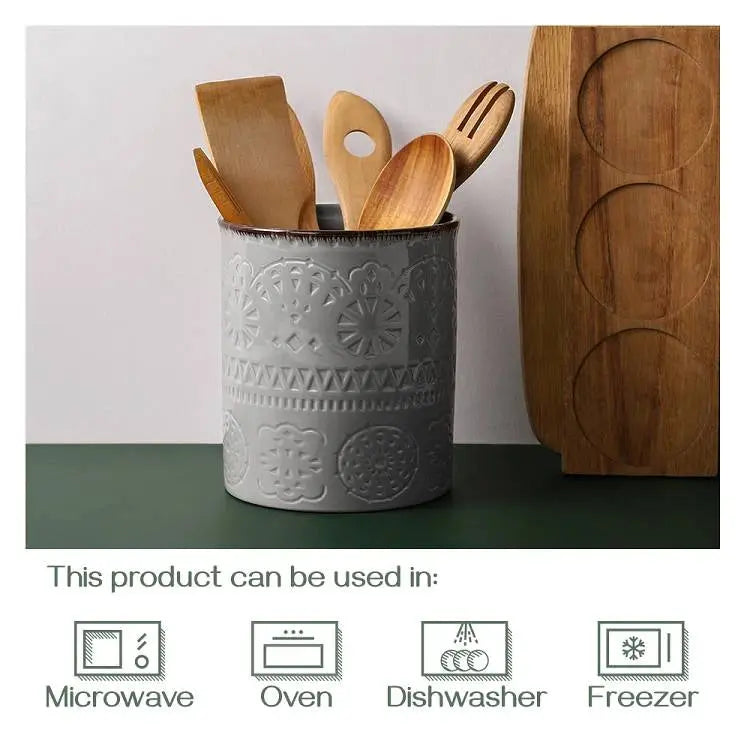 Farmhouse Kitchen Utensil Holder